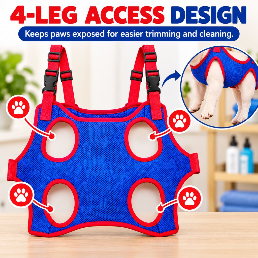 Pet Grooming Hammock – Easy Nail Trimming