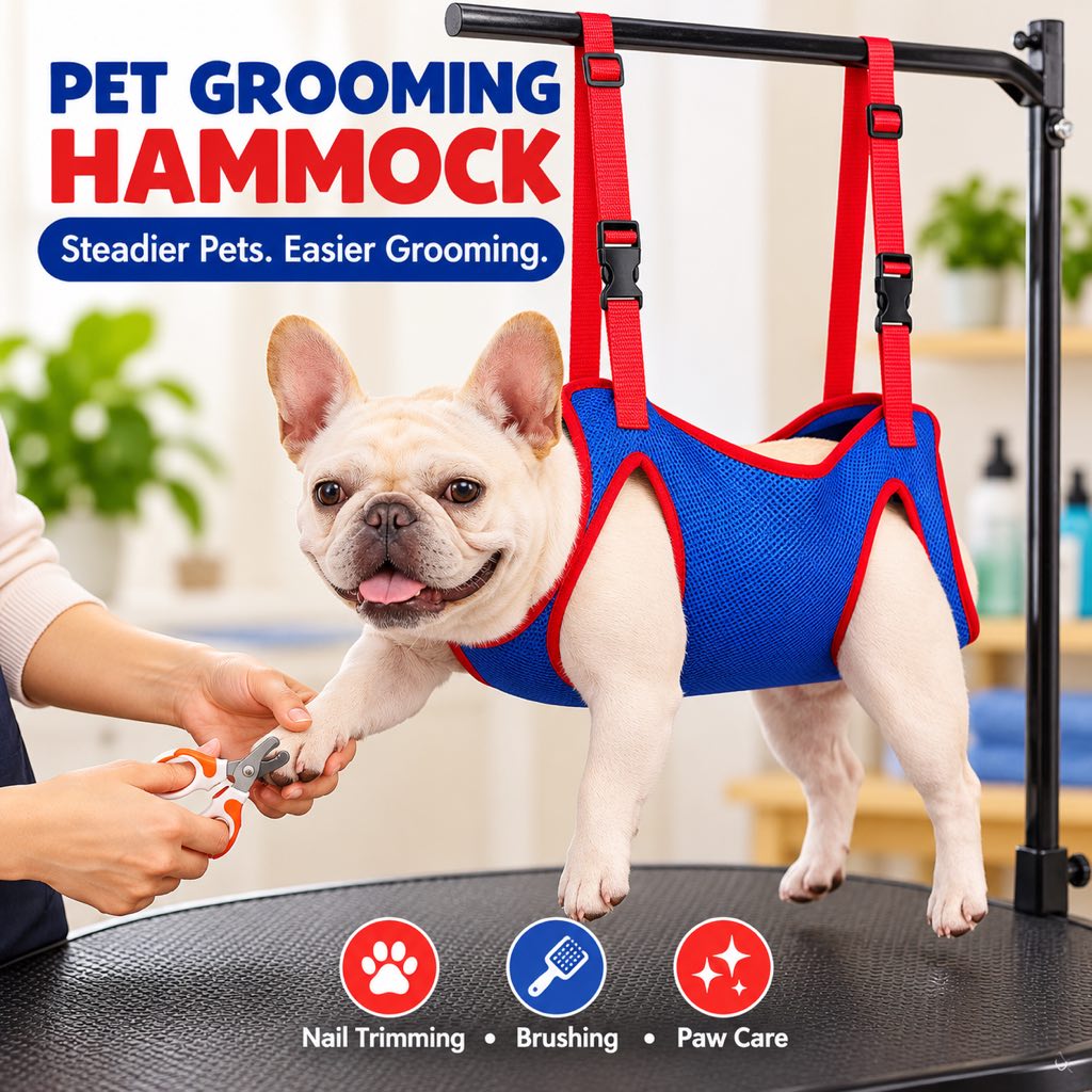 Pet Grooming Hammock – Easy Nail Trimming