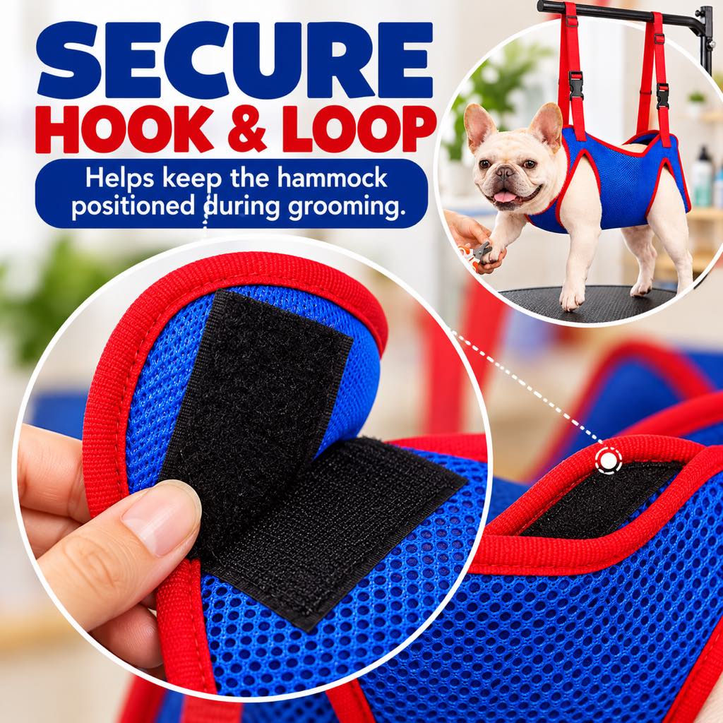 Pet Grooming Hammock – Easy Nail Trimming