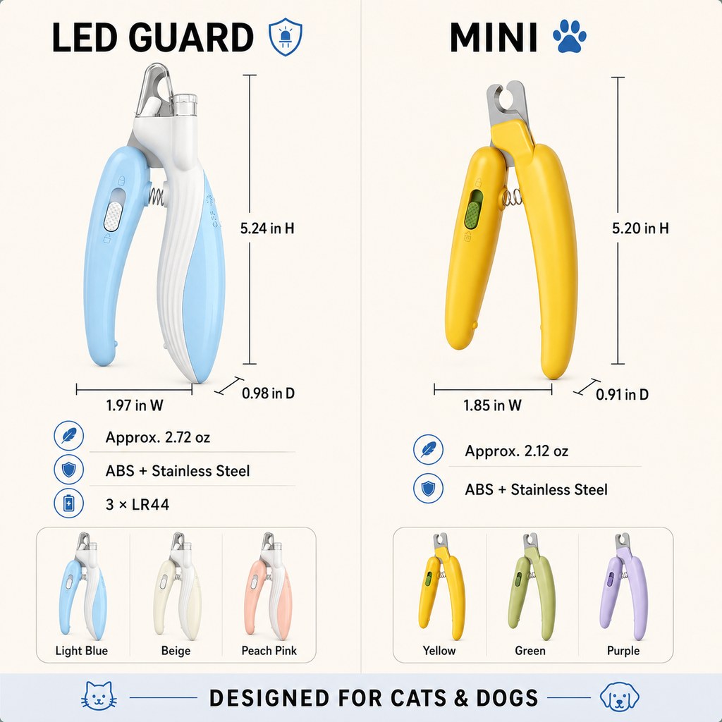 Pet Nail Clippers – Easy Safe At-Home Trims