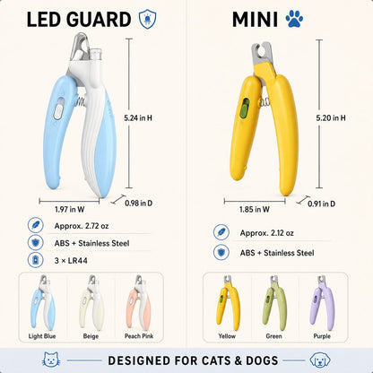 Pet Nail Clippers – Easy Safe At-Home Trims