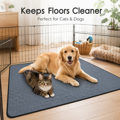 Washable Pet Pee Pad – Absorbent Non-Slip Mat