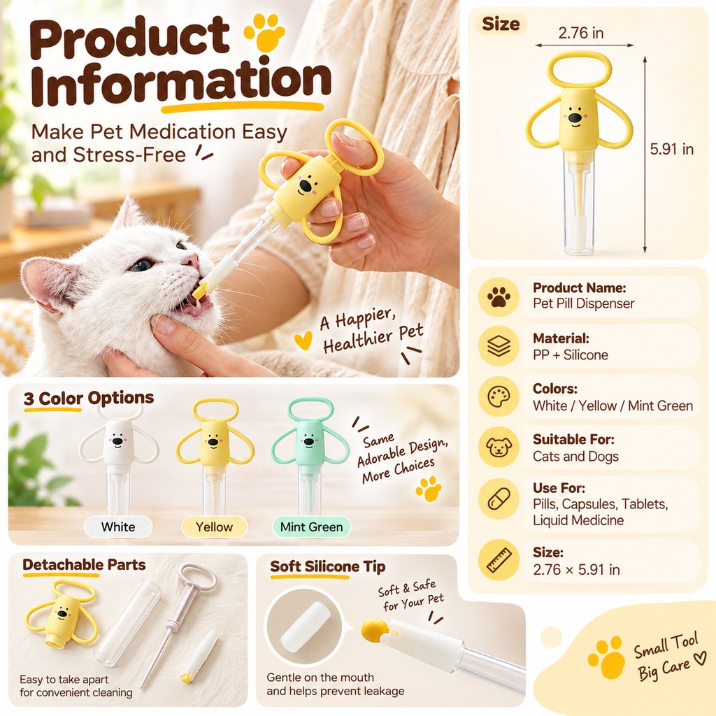 Pet Feeding Syringe – Easy Stress-Free Feeding
