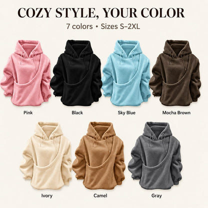 Sherpa Pet Carrier Hoodie – Keeps Pets Warm & Close