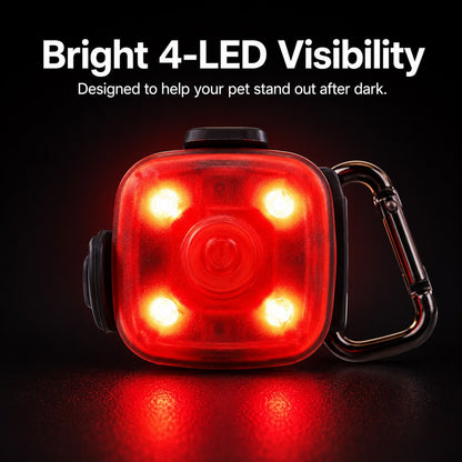 Clip-On Pet Safety Light – Stay Visible After Dark