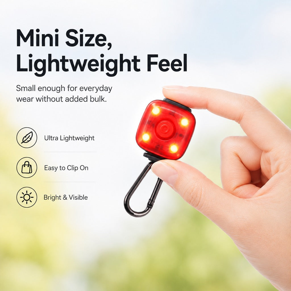 Clip-On Pet Safety Light – Stay Visible After Dark