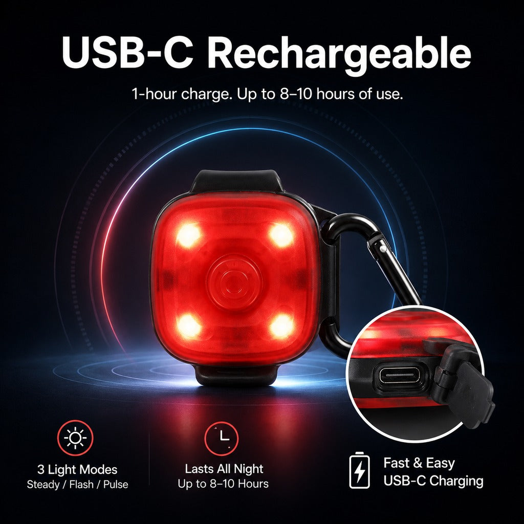 Clip-On Pet Safety Light – Stay Visible After Dark