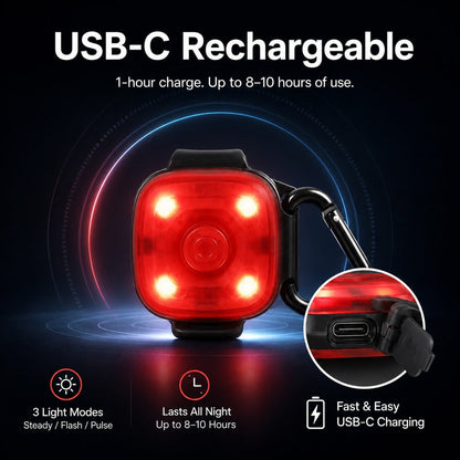 Clip-On Pet Safety Light – Stay Visible After Dark