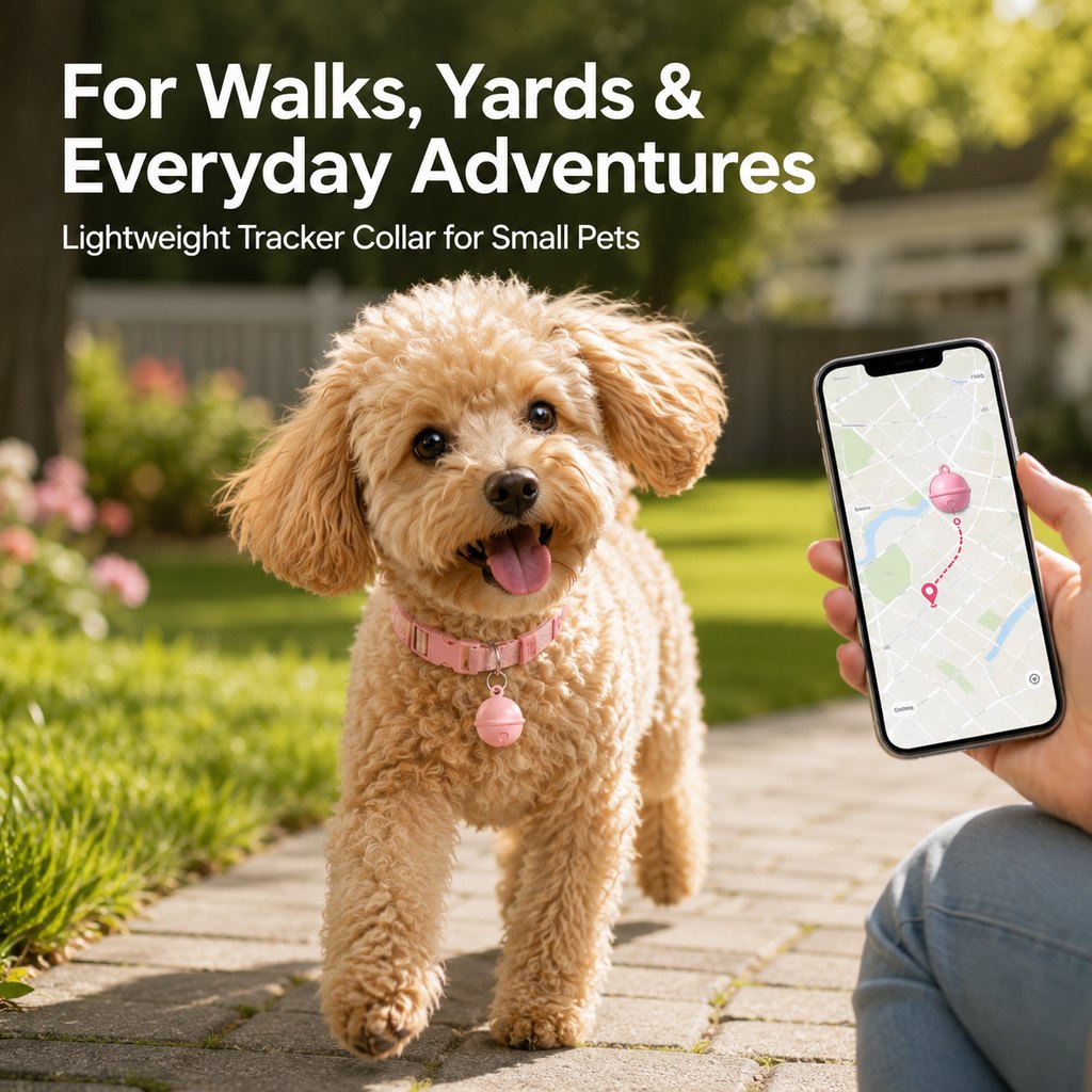 Smart Tracker Bell Collar – Find Hiding Pets Fast