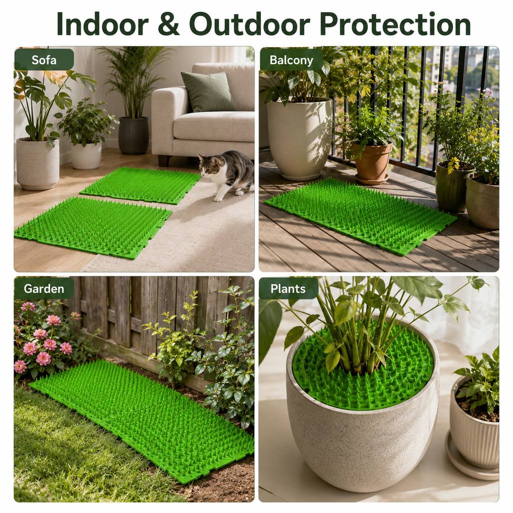 Cut-to-Fit Cat Deterrent Mat 2-Pack – Protects Furniture