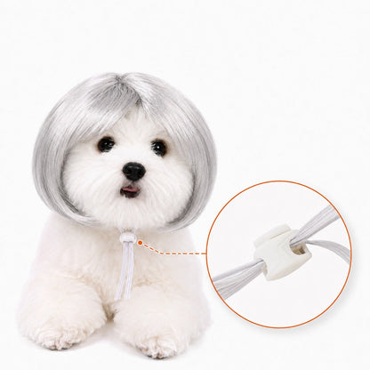 Funny Bob Pet Wig – Easy Costume Photo Prop