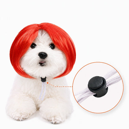 Funny Bob Pet Wig – Easy Costume Photo Prop