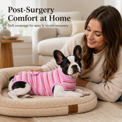 Breathable Dog Recovery Suit – Soft Cone Alternative
