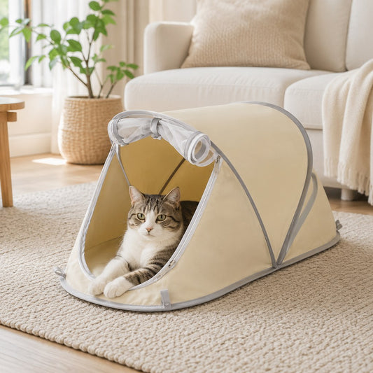 Foldable Pet Tent – Cozy Private Rest Space