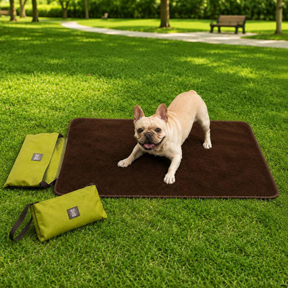 Portable Outdoor Pet Mat – Foldable Travel Blanket