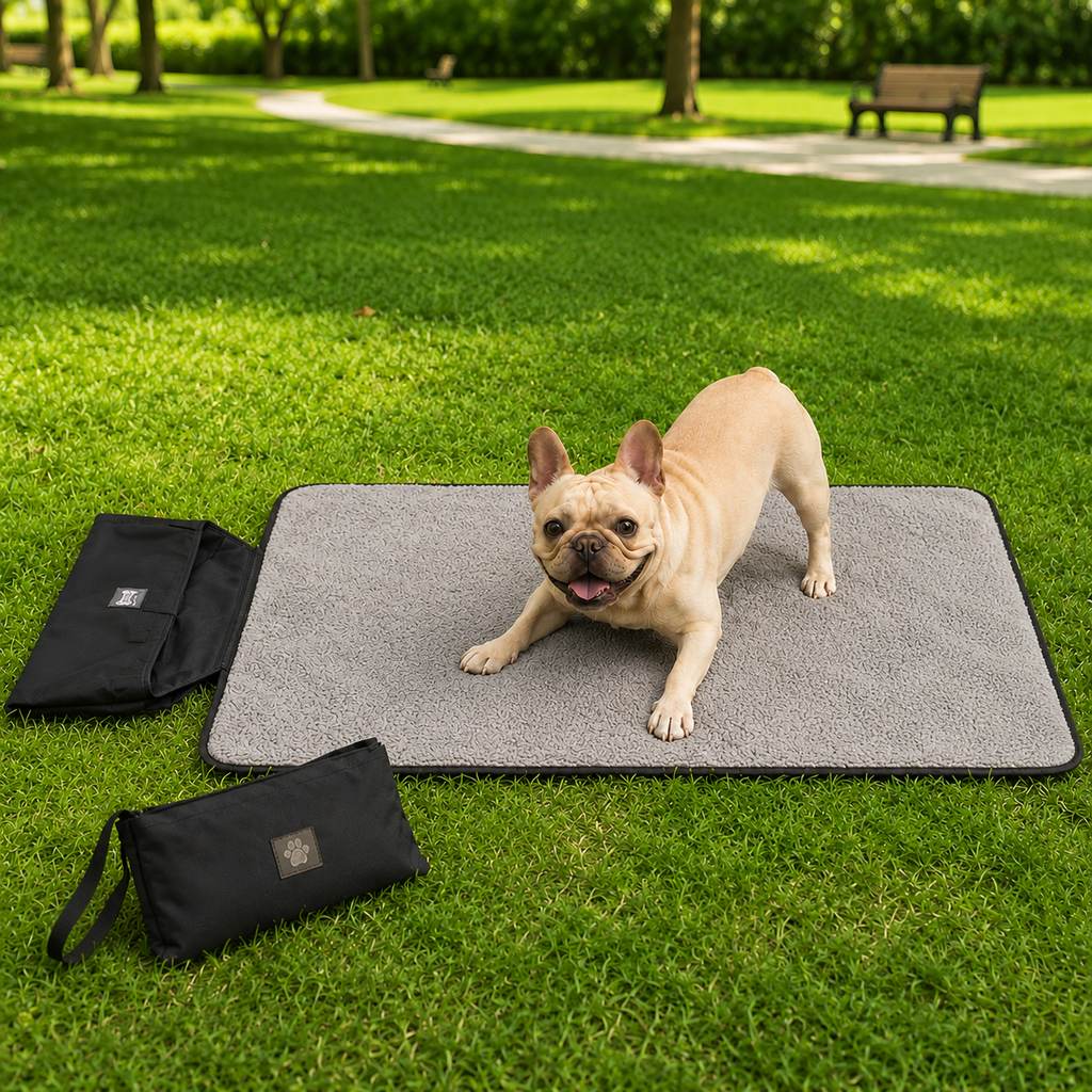 Portable Outdoor Pet Mat – Foldable Travel Blanket