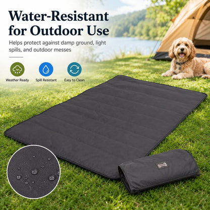 Portable Outdoor Pet Mat – Foldable Travel Blanket
