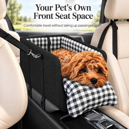 Console Pet Car Seat – Secure Front-Seat Travel