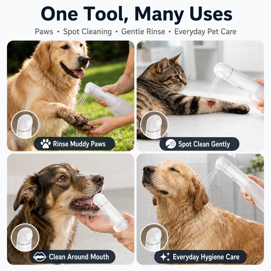 Portable Paw Rinser – Clean Muddy Paws Fast