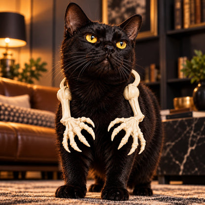 3D Skeleton Arms Pet Costume – Halloween Fun