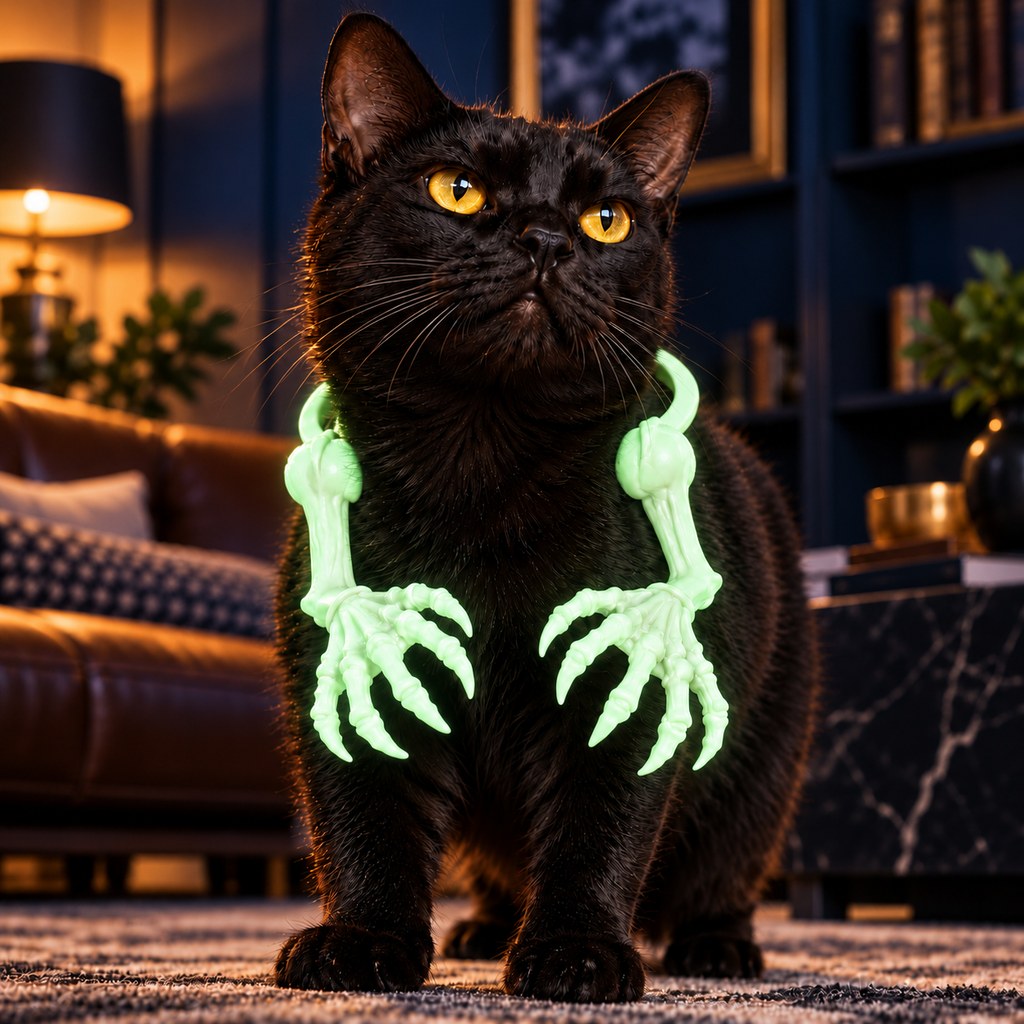3D Skeleton Arms Pet Costume – Halloween Fun