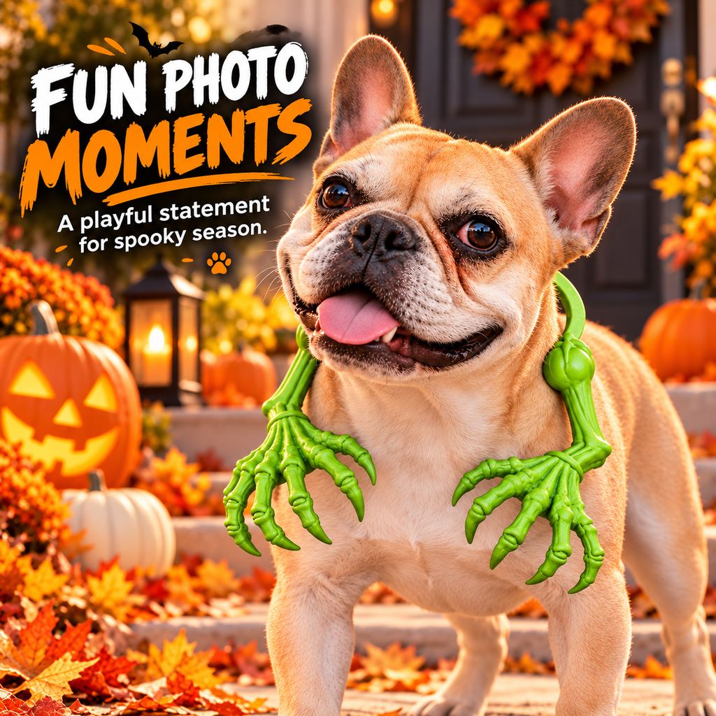3D Skeleton Arms Pet Costume – Halloween Fun
