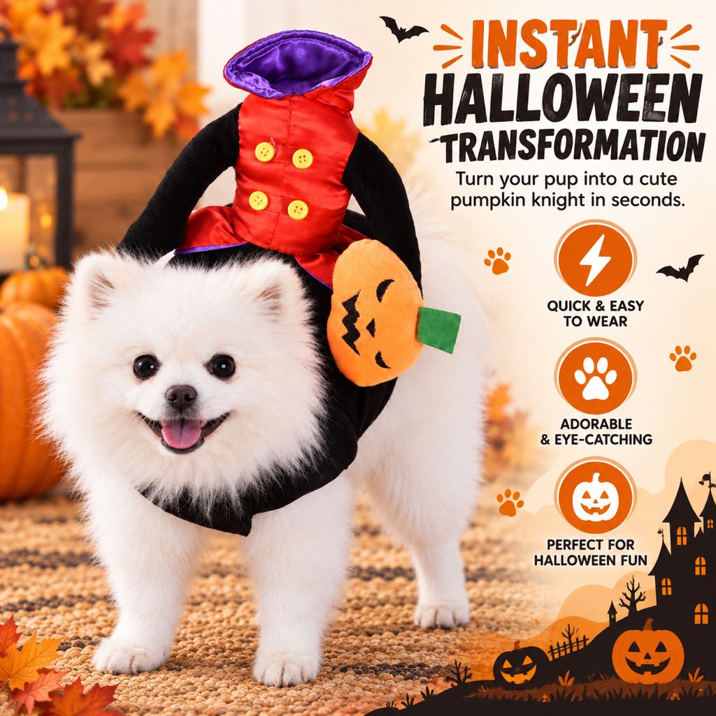 Pumpkin Knight Rider
