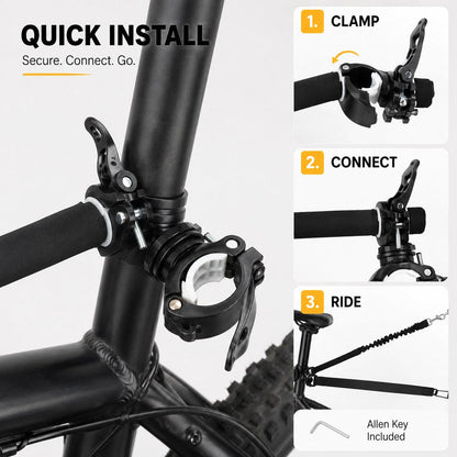 Hands-Free Dog Bike Leash – Safe Side-by-Side Runs
