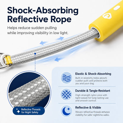 Quick-Tether Dog Leash – Hands-Free at Cafes & Parks
