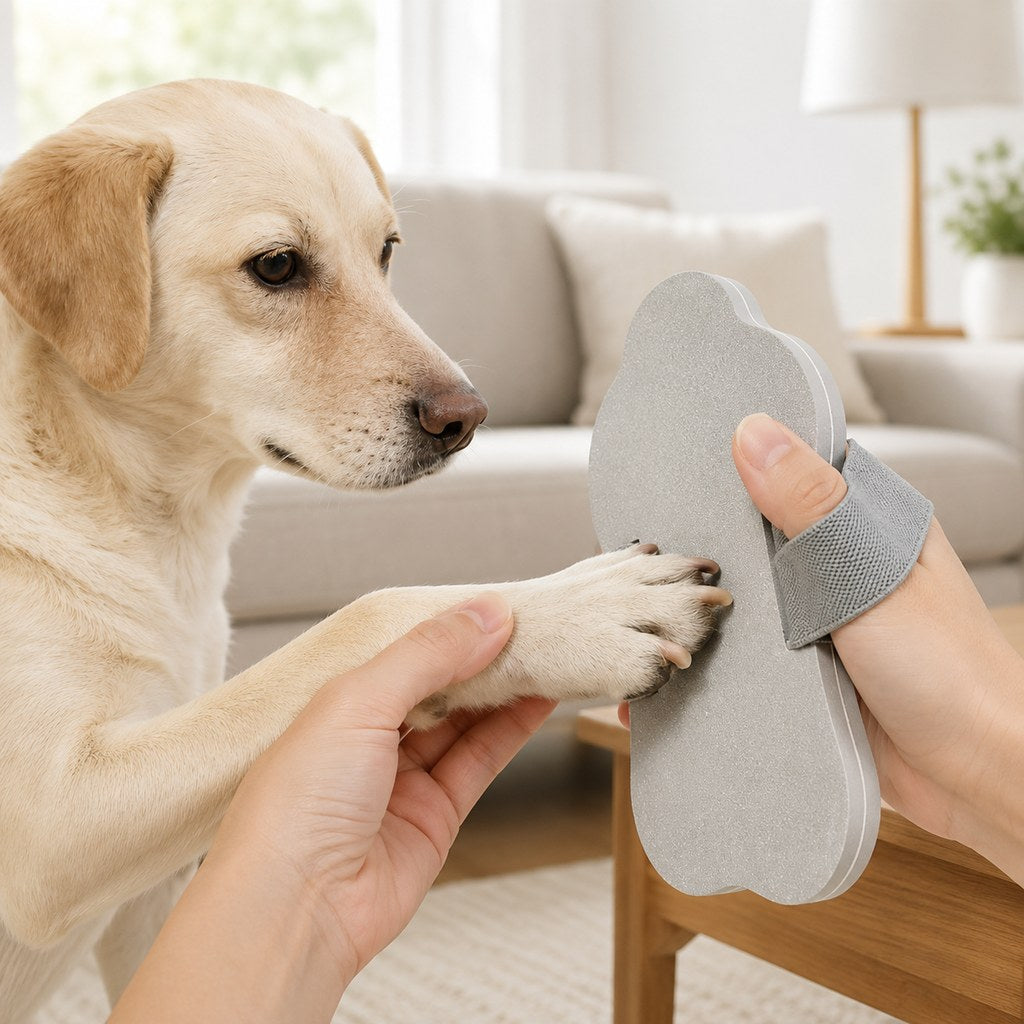Quiet Pet Nail File Board – Blade-Free Nail Care