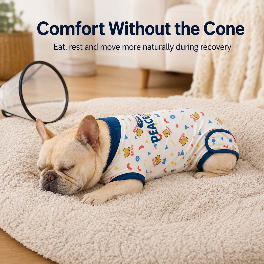Belly Recovery Onesie – Soft Cone Alternative