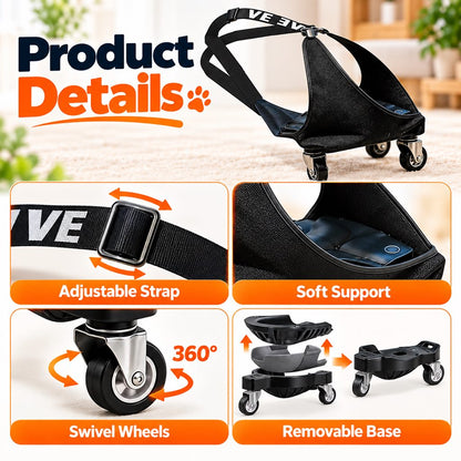 Rear Leg Pet Wheelchair – Mobility for Weak Hind Legs