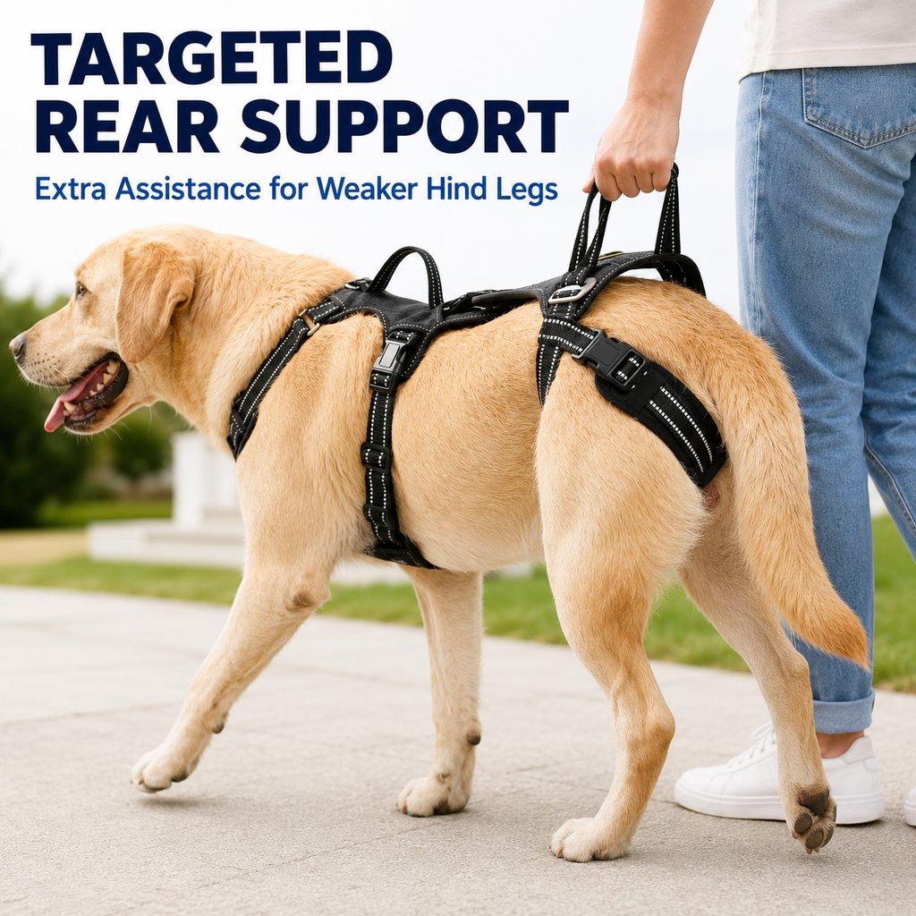Full-Body Dog Lift Harness – Weak Hind Leg Support