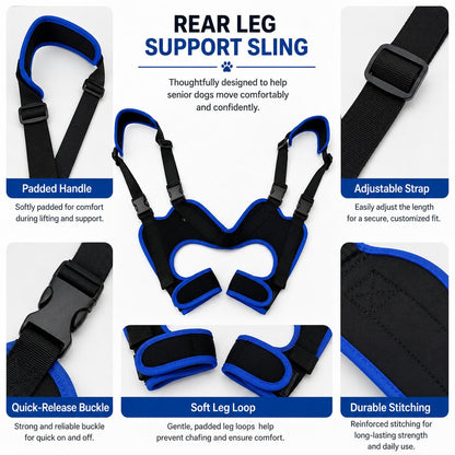 Rear Leg Support Sling – Lift Assist for Senior Dogs