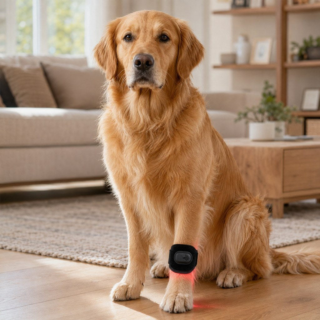 Rechargeable Red Light Dog Leg Wrap – Cord-Free Care