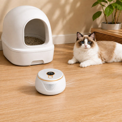 Rechargeable Pet Odor Eliminator – Fresher Litter Areas