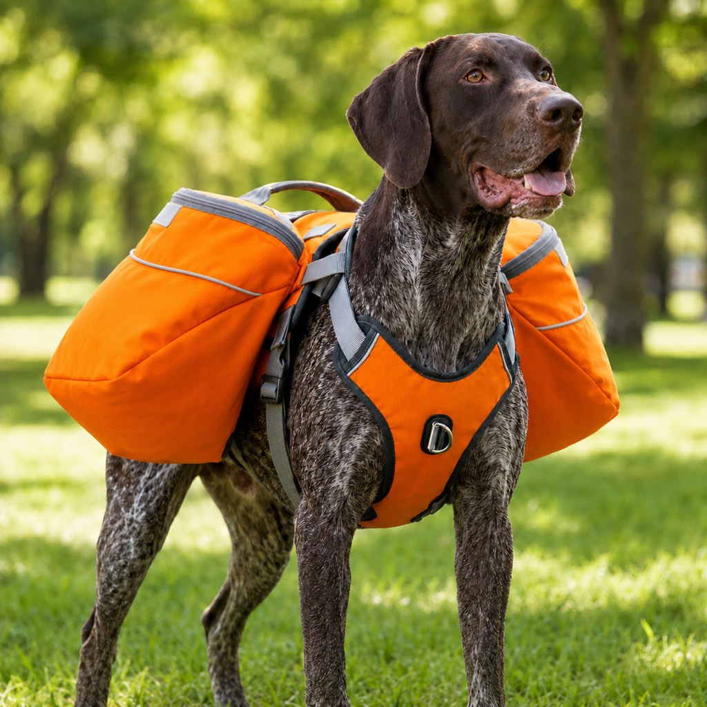 Dog Saddlebag Backpack Harness – Carry Trail Essentials