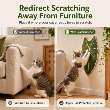 Botanical Sisal Cat Scratch Mat – Saves Furniture