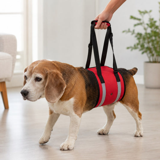 Reflective Dog Lift Sling – Belly Support for Mobility