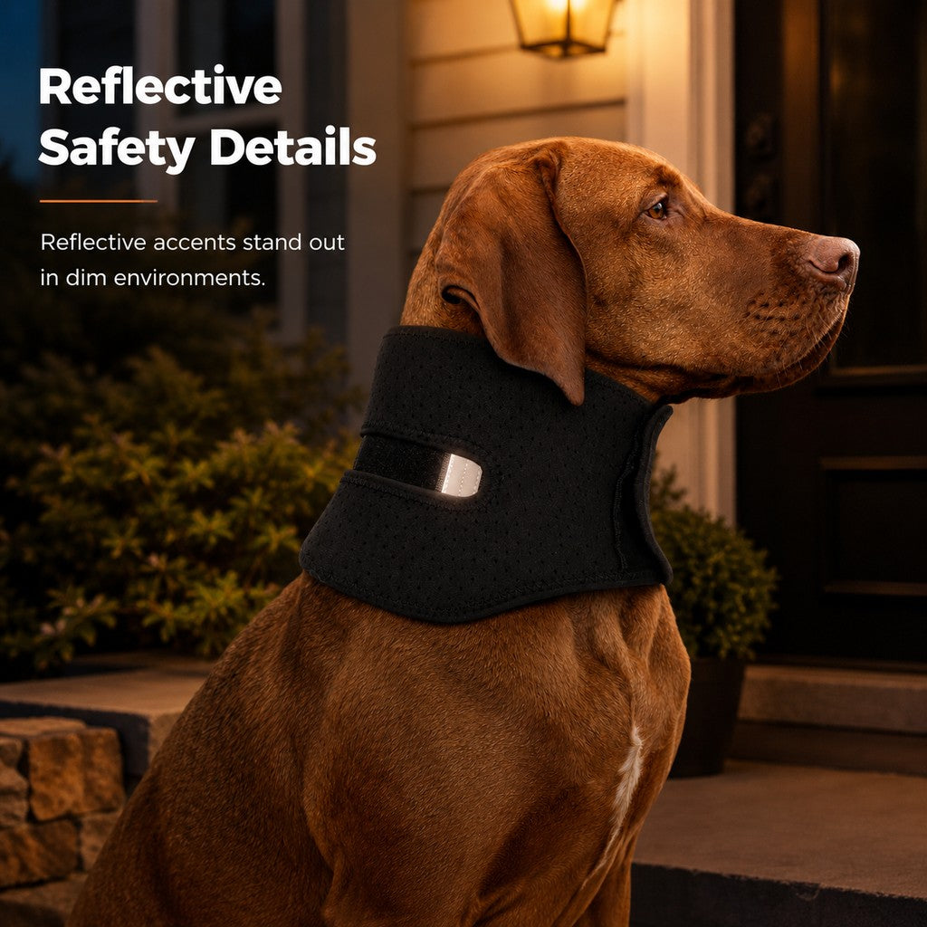Dog Neck Support Brace – Breathable Recovery Collar