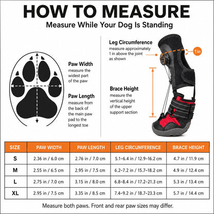 Paw-Lift Support Dog Boots – Stops Paw Dragging