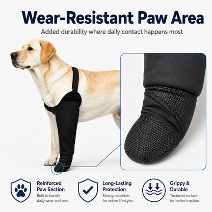 Dog Front Leg Protective Sleeve – Reduces Licking