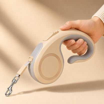 Retractable Dog Leash – Tangle-Free with One-Button Brake