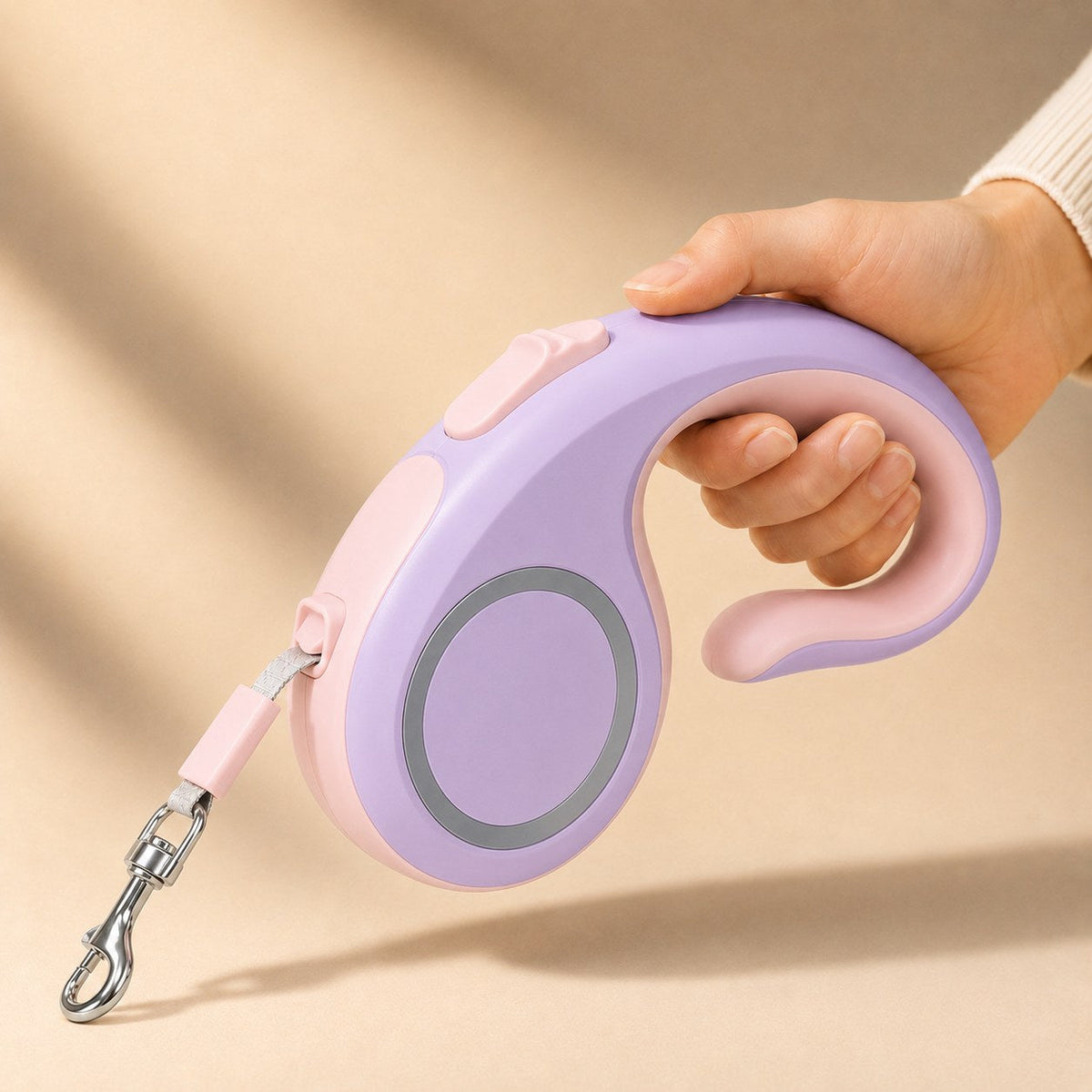 Retractable Dog Leash – Tangle-Free with One-Button Brake