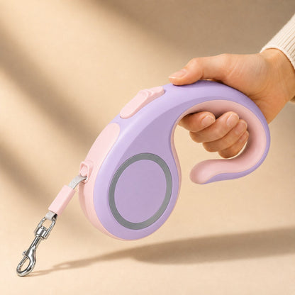 Retractable Dog Leash – Tangle-Free with One-Button Brake