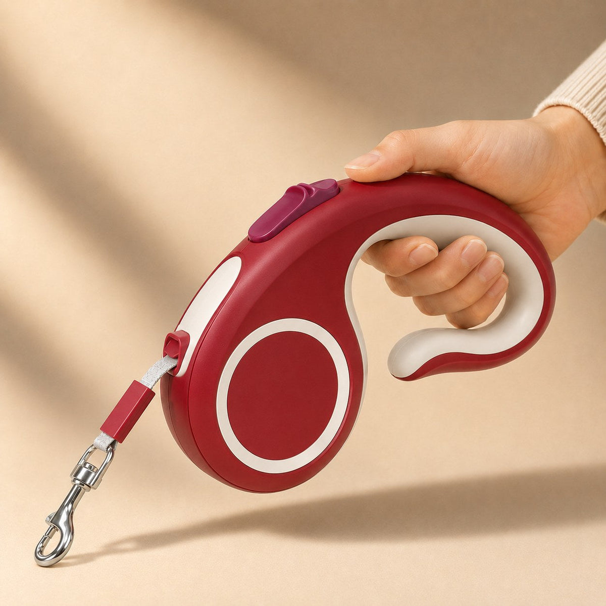 Retractable Dog Leash – Tangle-Free with One-Button Brake
