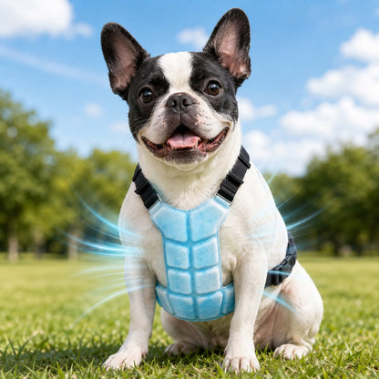 Reusable PCM Pet Cooling Vest – No-Power Summer Cooling