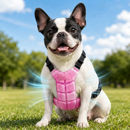 Reusable PCM Pet Cooling Vest – No-Power Summer Cooling