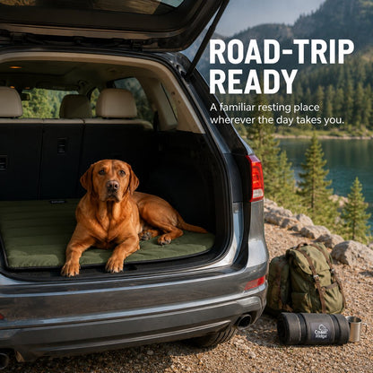 Roll-Up Dog Travel Mat – Off Damp, Dirty Ground