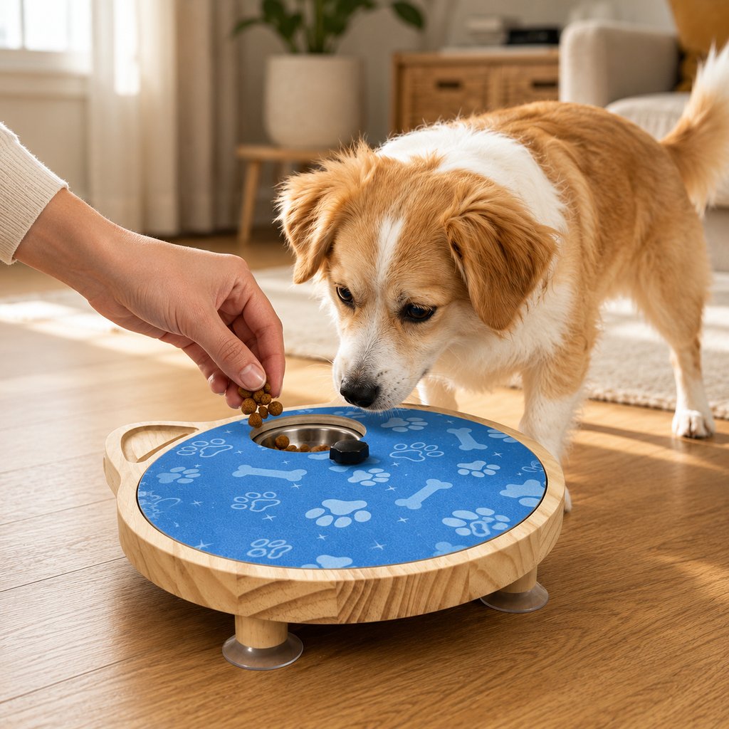 Dog Nail Scratch Board & Treat Puzzle – No Clippers